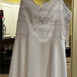 Chic White Mini Dress